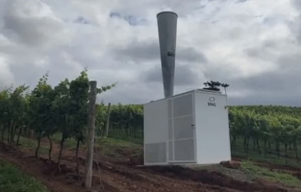 VÍDEO: Vinícola no Rio Grande do Sul usa 'canhão antigranizo' para destruir gelo com ondas sonoras