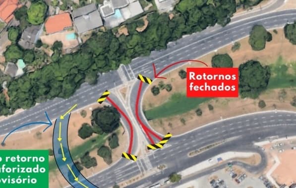 Retornos na Avenida Juracy Magalhães serão fechados a partir desta quinta-feira 