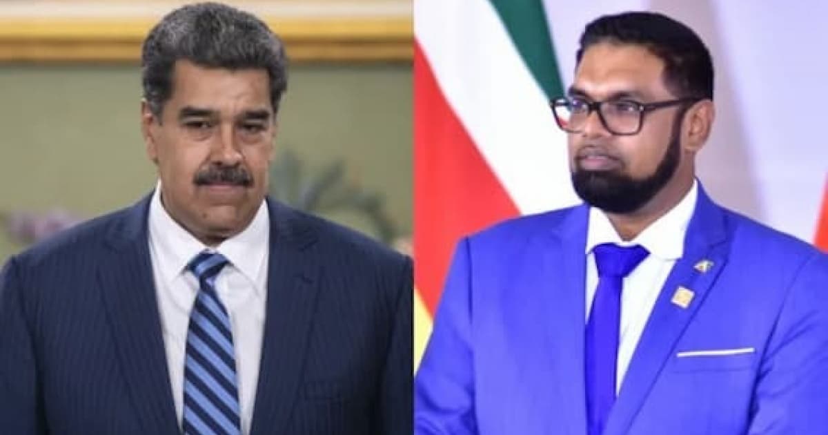 Maduro e presidente da Guiana se reúnem nesta quinta com mediação do Brasil