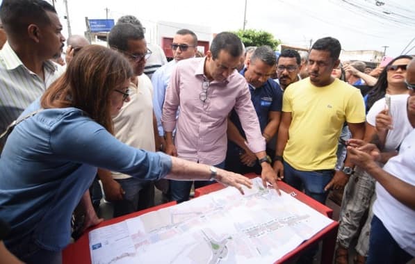 Prefeitura inicia obras de requalificação em principal rua do bairro de Paripe 