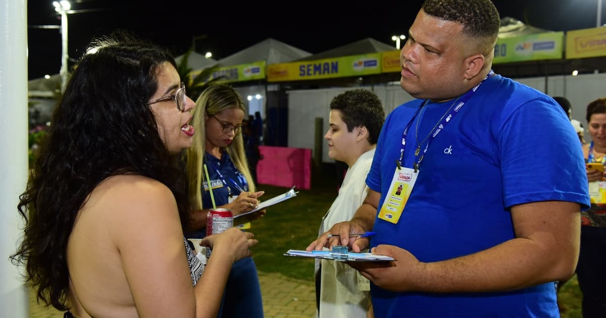 Secretaria de Prefeituras-Bairro escuta sugestões da população no Festival Virada Salvador