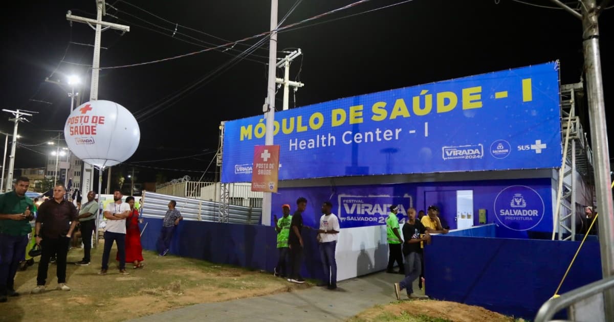 Módulos de saúde do Festival Virada registram queda de 56% no número de ocorrências 