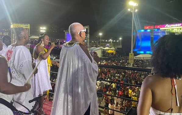 Cortejo Afro comanda palco Supertrio no Festival Virada Salvador