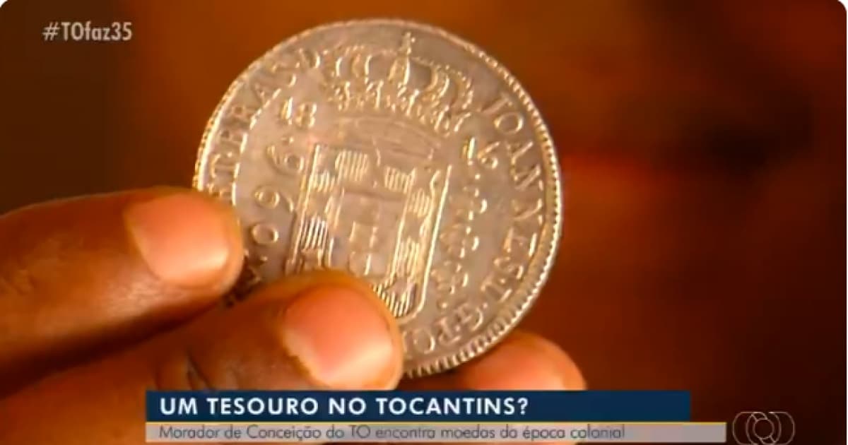 Lavrador compra detector de metais para caçar ouro e encontra 'tesouro' do Brasil colonial 