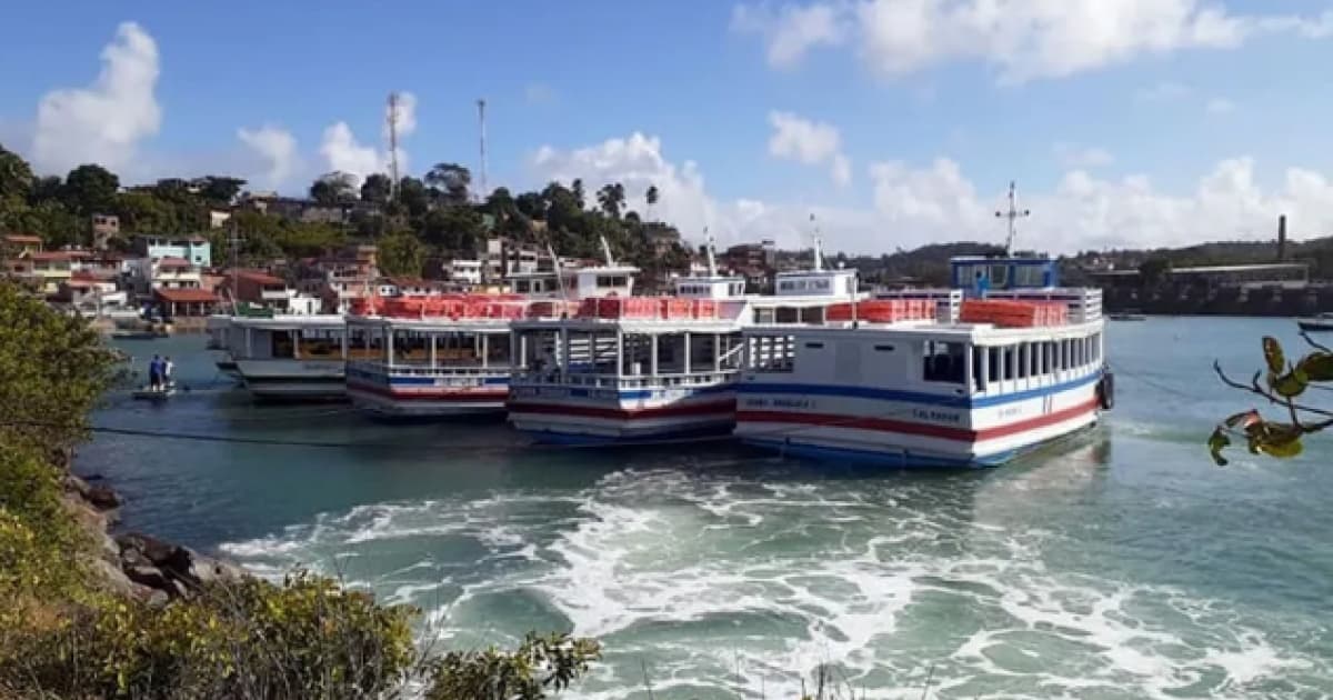 Travessia Salvador-Mar Grande registra fluxo tranquilo nos dois sentidos e faz saídas de meia em meia hora