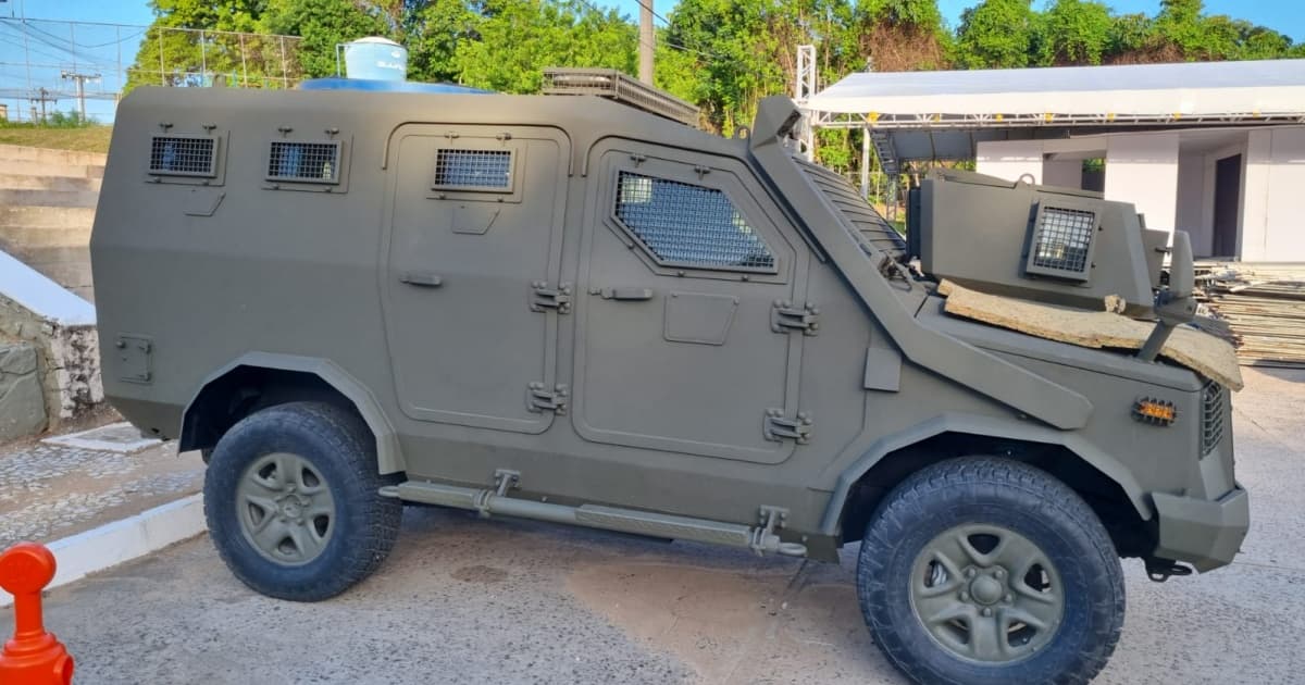 Caveirão na Bahia? Polícia Militar testará veículo tático blindado em ações contra facções