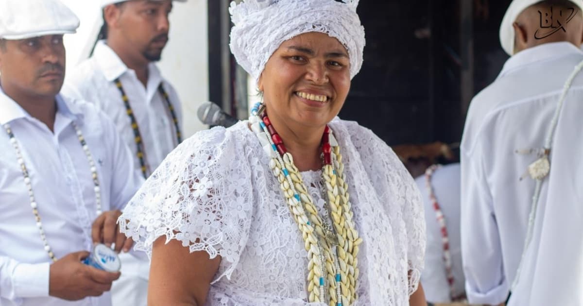 Mãe de santo fala da importância da Festa de Bonfim de Mata de São João na luta contra intolerância: “Momento de visibilidade”