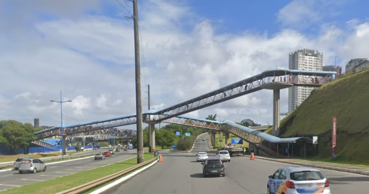 Passarela que liga Shopping Bela Vista e Estação Acesso Norte terá traçado alterado para atender novo viaduto em Salvador