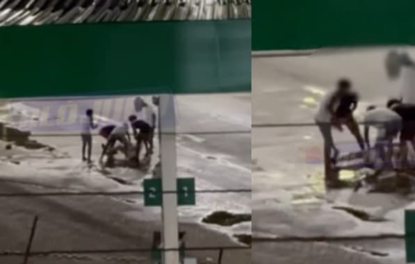 VÍDEO: Grupo de adolescentes ataca homem no Rio Vermelho
