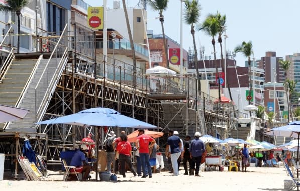 Bombeiros liberam passarela para ambulantes no circuito Barra-Ondina