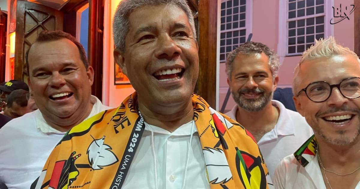 "Tem um sabor diferente", diz Jerônimo Rodrigues sobre Carnaval no Pelourinho