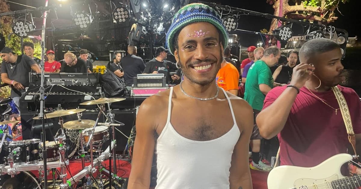 "A energia daqui é única", diz Ícaro Silva sobre Carnaval de Salvador