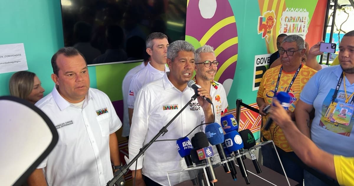 Presença de Antônio Brito, Arthur Lira e Elmar Nascimento no Palácio de Ondina teve clima de “civilidade”, afirma Jerônimo Rodrigues 