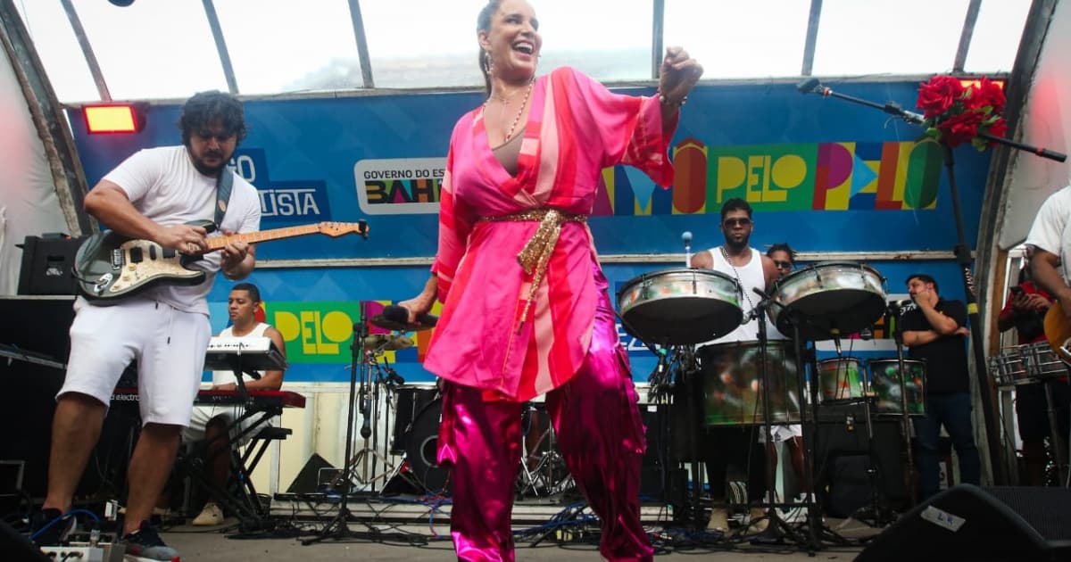 Segunda de Carnaval no Pelourinho teve Lêfulere, baile Infantil, Sarajane e muita folia; veja fotos