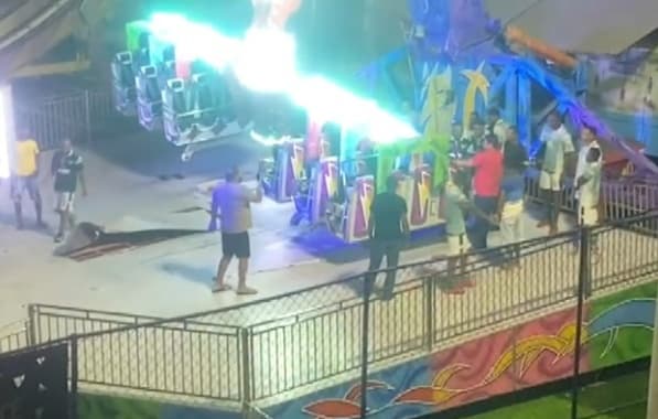 Jovem fica gravemente ferido após acidente em parque de diversões em Salvador