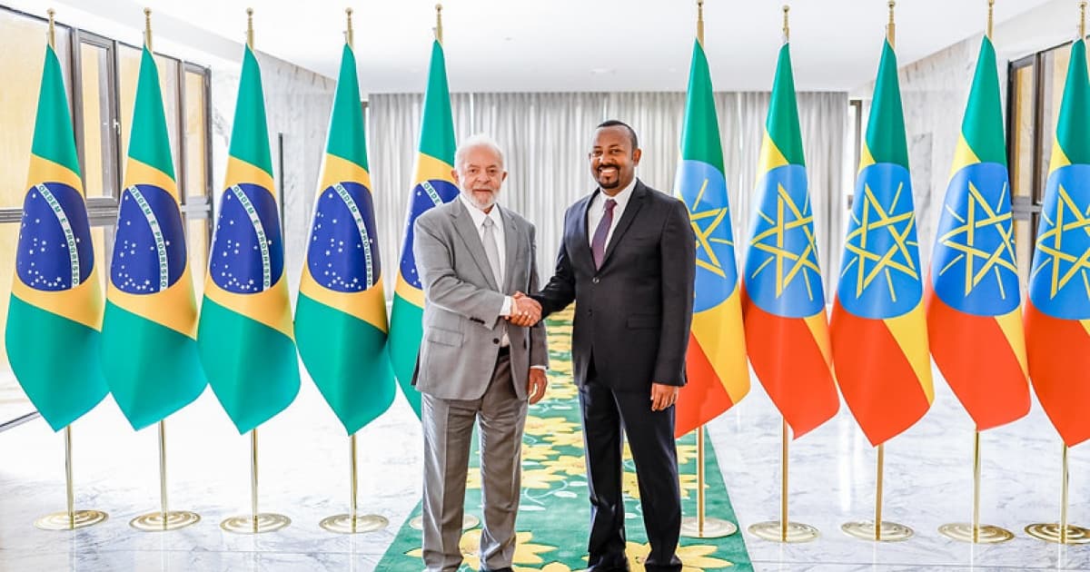 Lula convida primeiro-ministro etíope para Aliança Global Contra a Fome