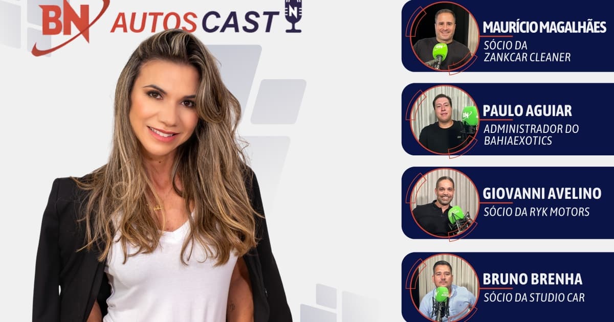 Daniela Peres estreia segunda temporada do BN Autos Cast com especialistas em carros premium na Bahia