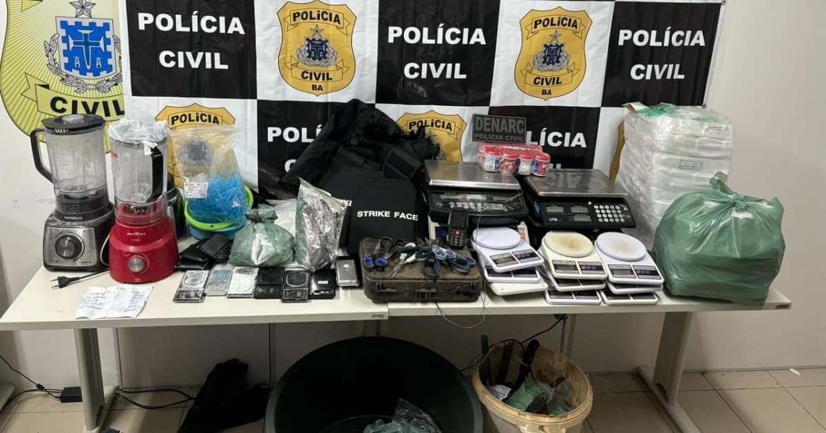 Polícia Civil desarticula laboratório de drogas na Engomadeira; entorpecentes foram apreendidos na localidade da Lajinha