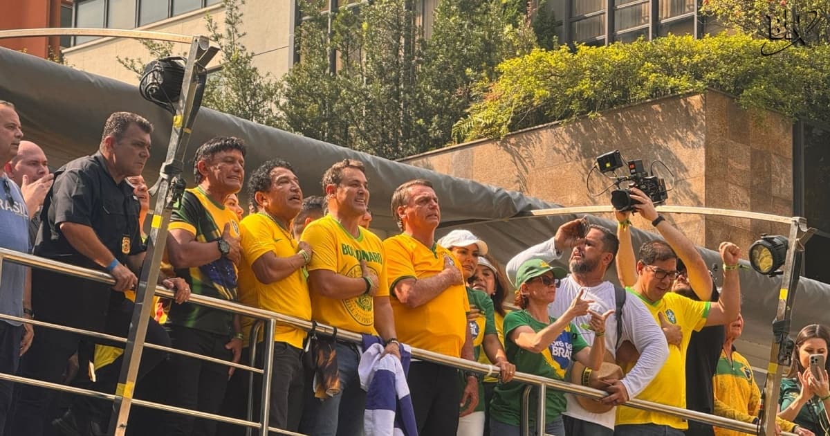 VÍDEO: Com presença de políticos baianos, ex-presidente Bolsonaro inicia ato para apoiadores na Paulista