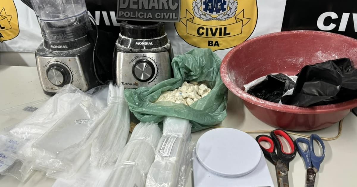 Polícia Civil desarticula 2º laboratório de drogas na Engomadeira em menos de uma semana