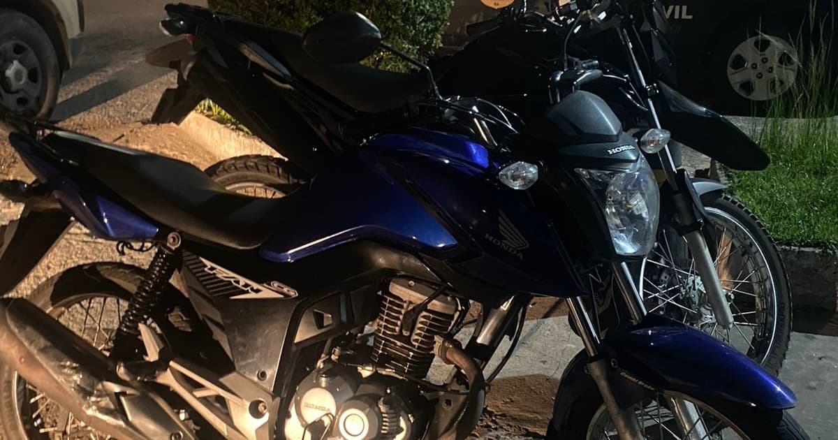 PM recupera moto com restrição de roubo na Suburbana