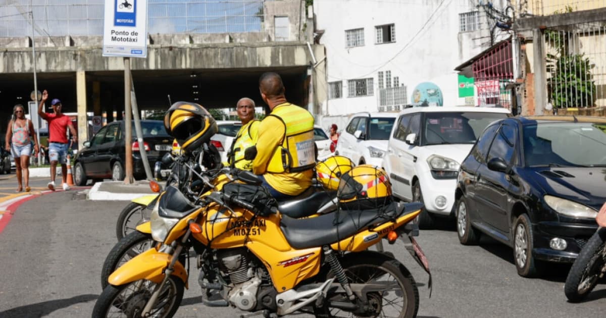 Mototaxista em Salvador