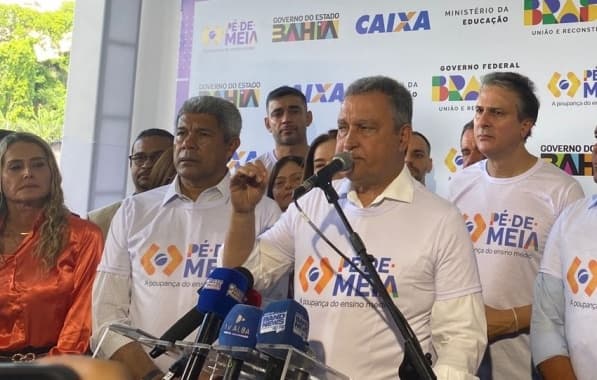 Rui Costa enaltece programa Pé-de-Meia para educação da Bahia e desconversa sobre disputa ao Senado