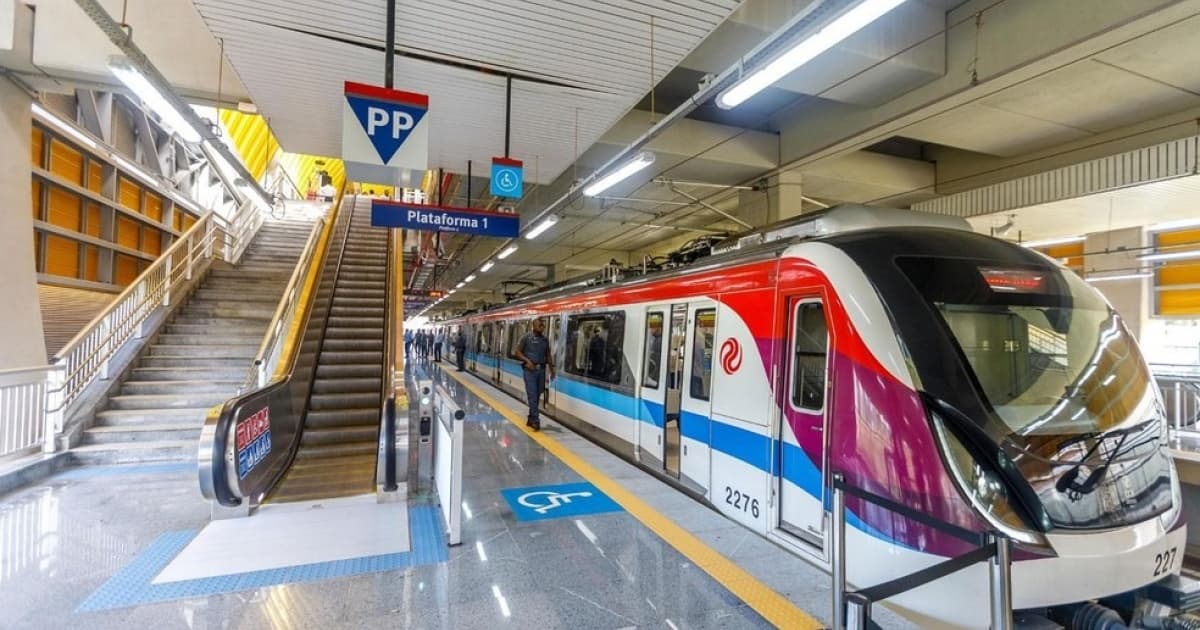 Projeto de trecho do metrô até a Barra pode ser apresentado nesta semana pelo governo, diz Sedur