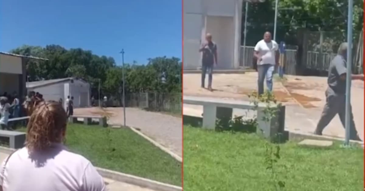 VÍDEO: Homem é detido ao entrar armado em campus da Ufba; ele estava fugindo da polícia 