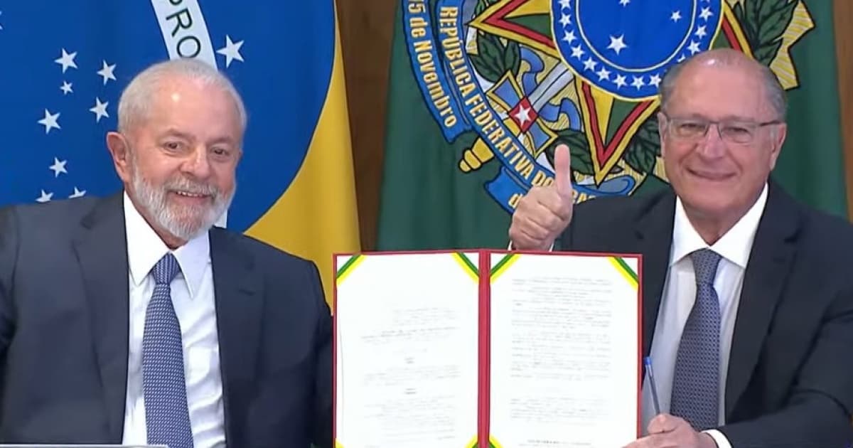 Lula e Alckmin assinam portaria