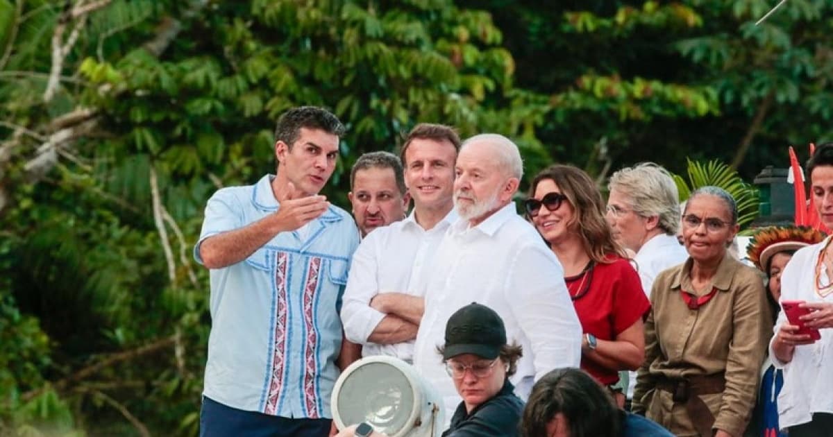  Em primeira visita oficial ao Brasil, Emmanuel Macron viaja com Lula ao estado do Pará 