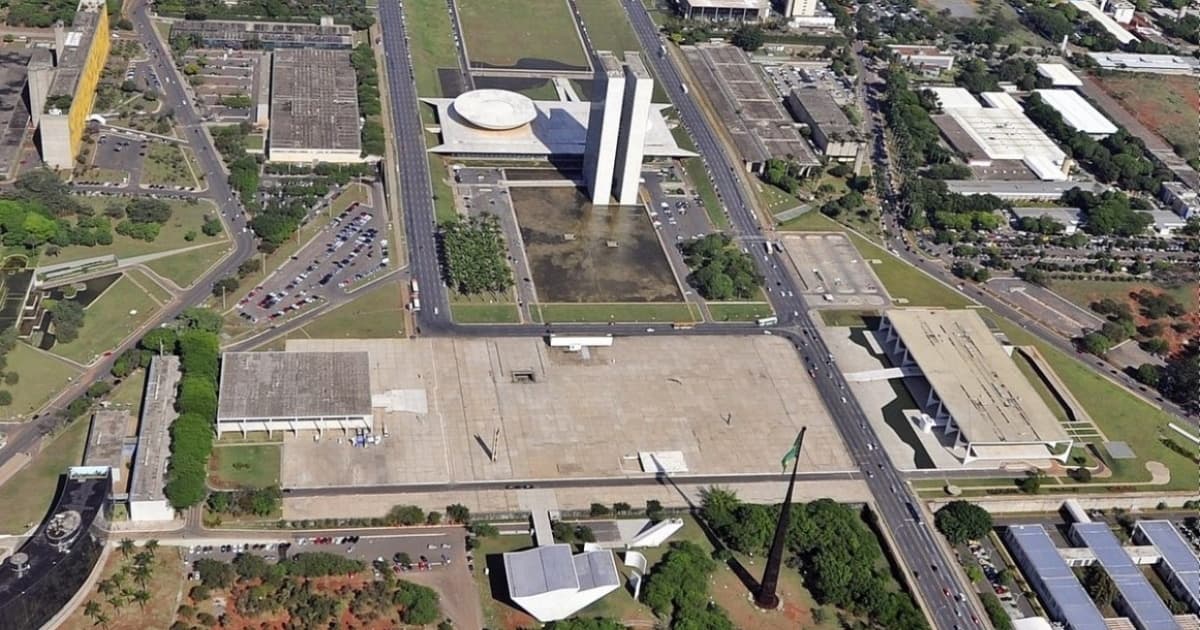 Praça dos Três Poderes em Brasília