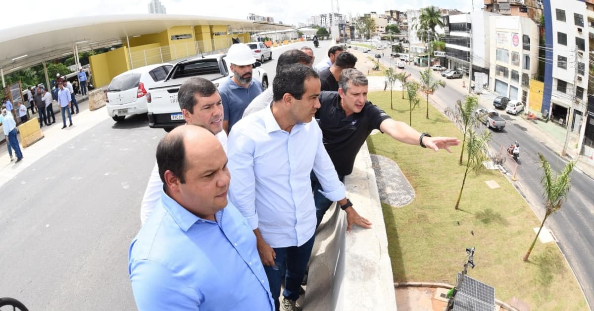 Bruno Reis realiza vistoria final das obras do segundo trecho do BRT