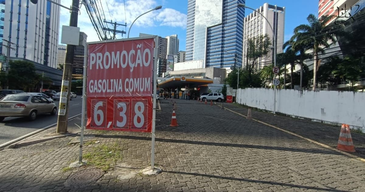 Gasolina fica mais cara na Bahia após anúncio da Acelen; motoristas já notam novos valores em postos de Salvador