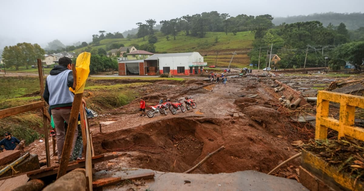 Sobe para 66 o número de mortos por causa da chuva no Rio Grande do Sul