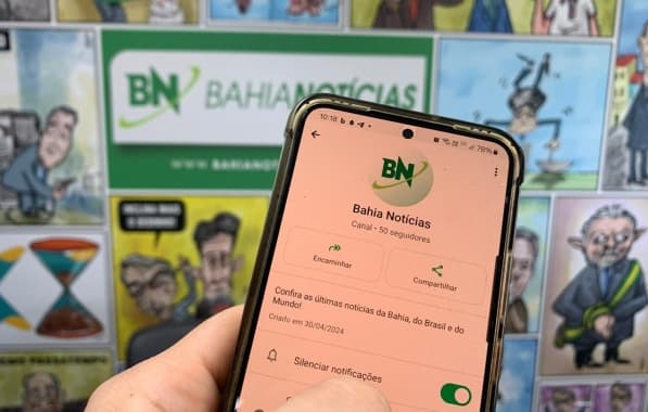 Canal do Bahia Notícias no WhatsApp é ferramenta para leitores se manterem informados