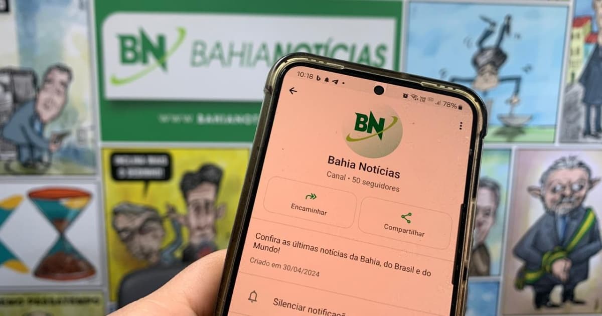 Canal do Bahia Notícias no WhatsApp é ferramenta para leitores se manterem informados