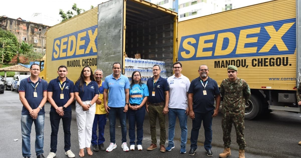 Prefeitura de Salvador envia 103 mil litros de água para o Rio Grande do Sul 