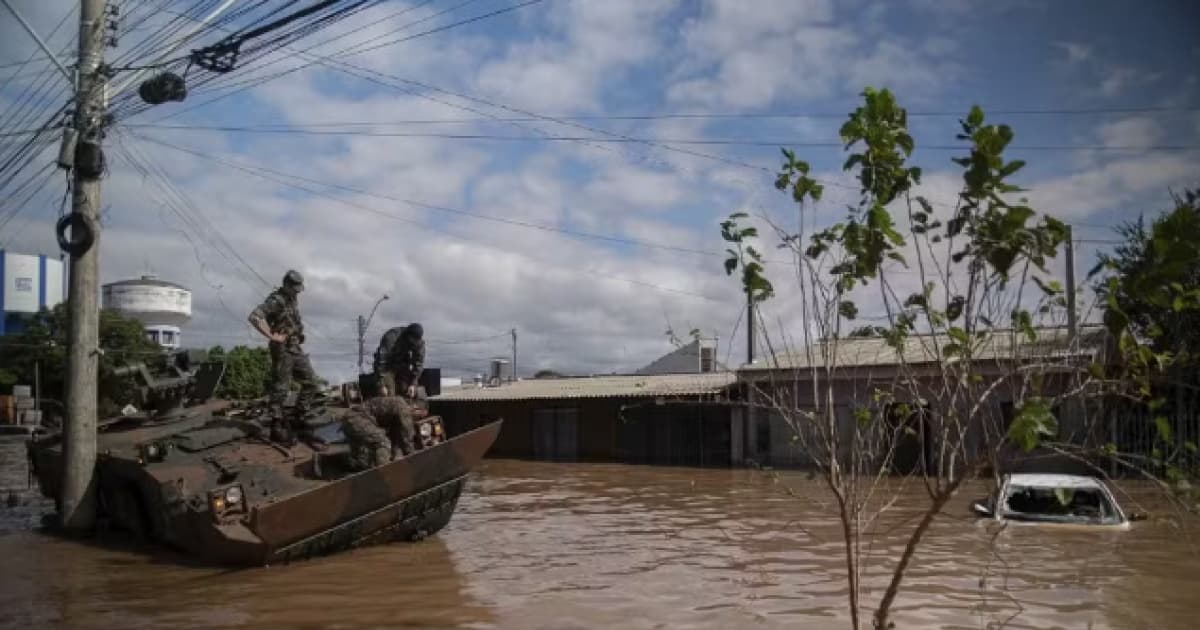 Rio Grande do Sul tem alerta para riscos de inundações e deslizamentos amanhã