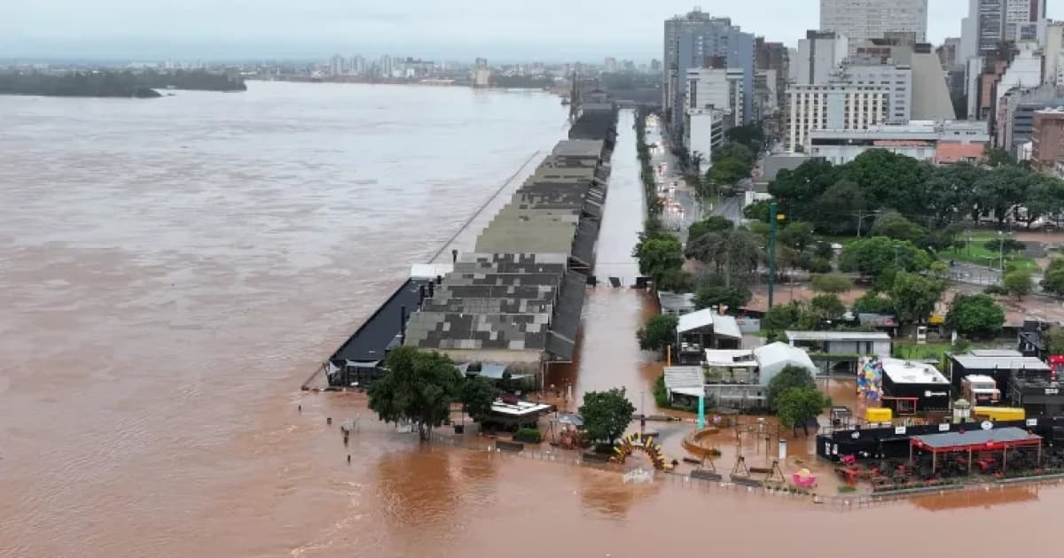 Guaíba fica abaixo dos 5 metros pela 1ª vez desde segunda