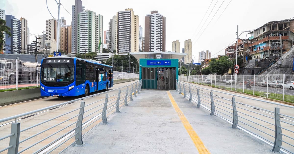 Novas linhas do BRT de Salvador passam a operar neste sábado; confira
