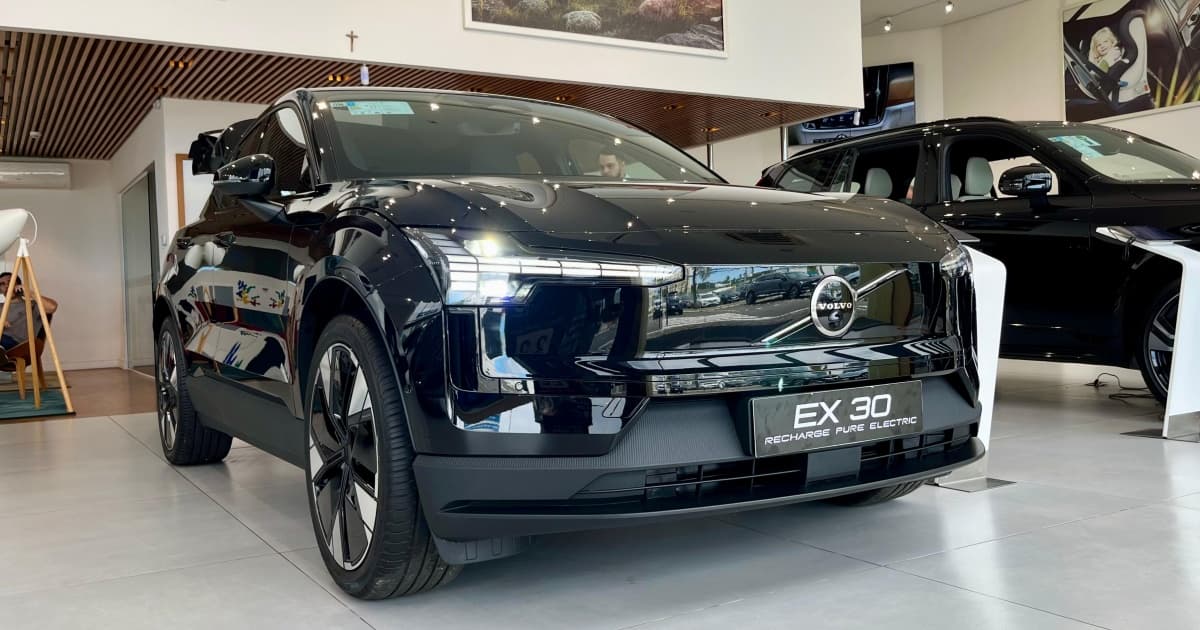 Volvo EX30 está disponível na GNC Suécia com isenção de IPVA e Test Drive