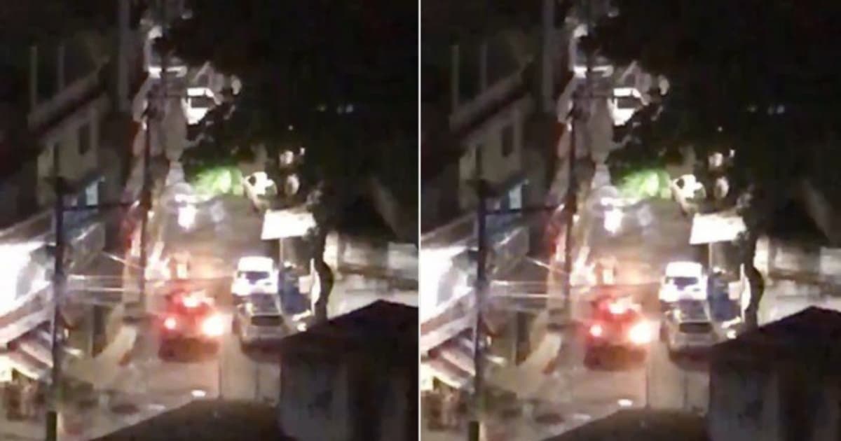 VÍDEO: Tiroteio na Avenida Garibaldi é registrado na noite desta sexta-feira 