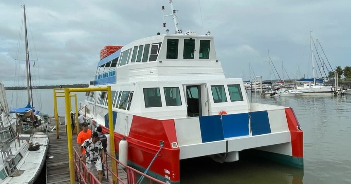 VÍDEO: Presidente da ITS antecipa Agerba e divulga resultado de licitação para Catamarãs Salvador-Morro de SP