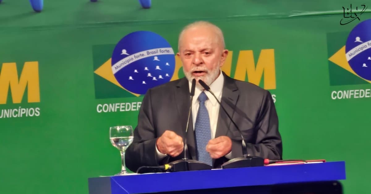Presidente Lula discursando