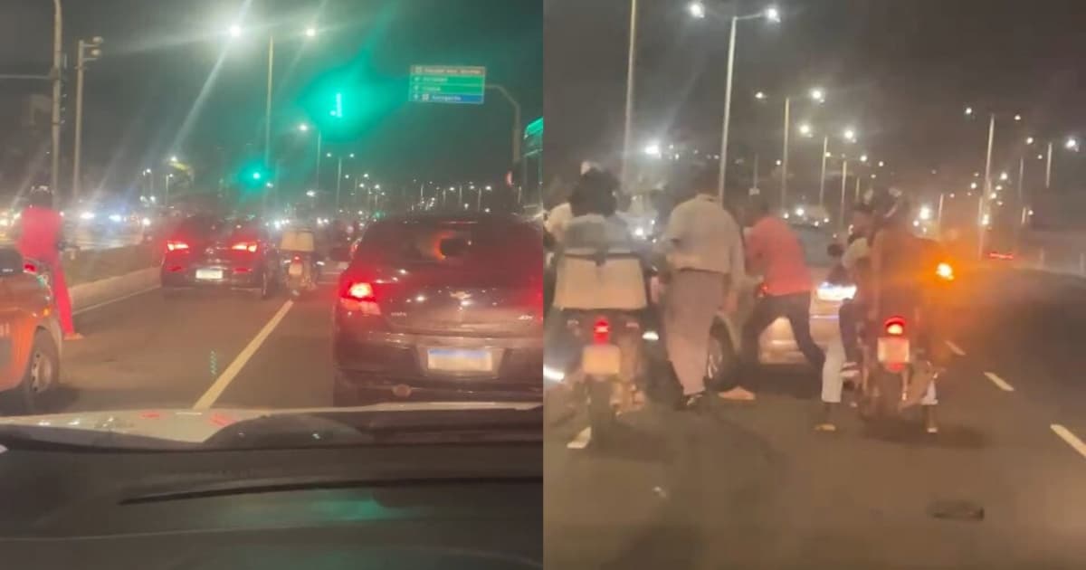 VÍDEO: Acidente entre carro e moto deixa trânsito lento na Orla de Salvador nesta sexta