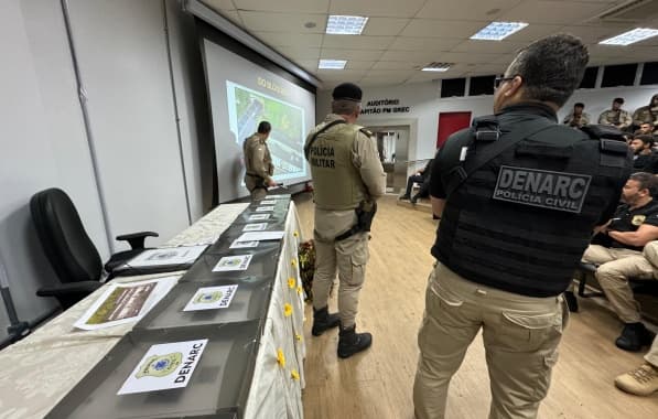 Drogas apreendidas e traficantes presos: Megaoperação conjunta mira tráfico em Salvador