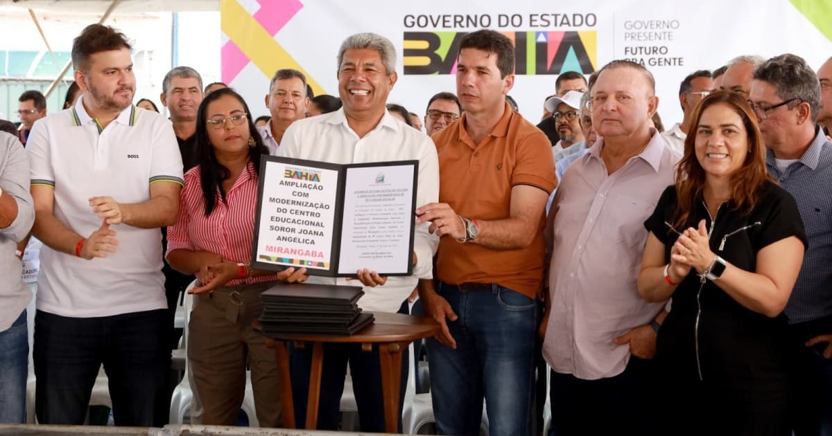 Governo do Estado inaugura obras de infraestrutura, saúde e tecnologia no Centro-Norte da Bahia