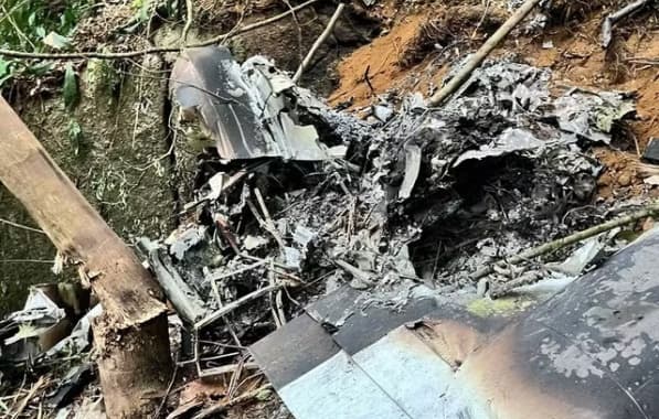 Duas pessoas morrem em queda de avião em Santa Catarina
