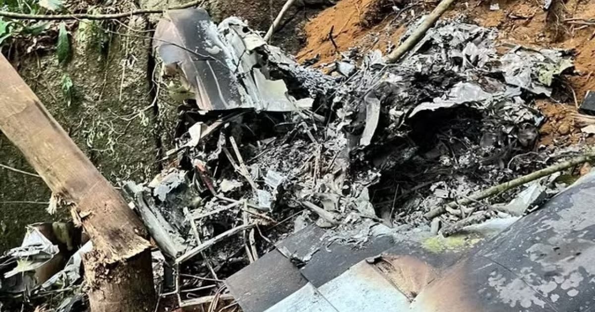 Acidente aéreo em SC deixa duas vítimas na noite desta segunda. A aeronave partiu de Minas Gerais, e tinha como destino Florianópolis. Os dois tripulantes morreram.